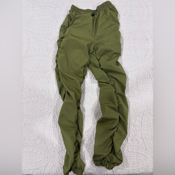 SHEIN Khaki Elastic Waist Pants - Picture 1 of 4